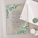 Search for geometric greenery wedding invitations Boho