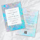 Search for opal invitations Glitter