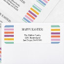 Search for happy easter return address labels Simple