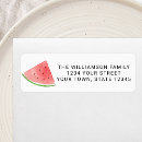 Search for summer party return address labels Watercolor