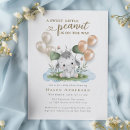 Search for little peanut on the way invitations Its a girl