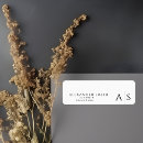 Search for charming return address labels Modern