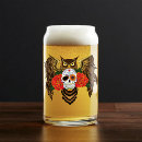 Search for glass skull mugs Red