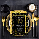 Search for sparkle invitations Faux gold glitter