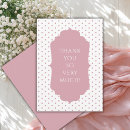 Search for chic thank you cards Pink