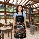 Search for black coffee aprons Barista