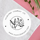 Search for for clients stickers Your logo here