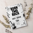 Search for rock and roll birthday invitations Two