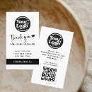 Search for thank you for your purchase discount cards Business logo
