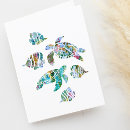 Search for sea turtle thank you cards Watercolor