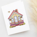 Search for cute house cards Thinking of you