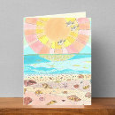 Search for seashells beach cards Tropical