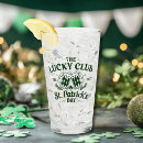 Search for leprechaun beer glasses Lucky