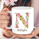 Search for letter n mugs Greenery