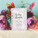 Search for unique baby shower invitations Bow