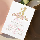 Search for princess 3rd birthday invitations For kids