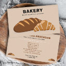 Search for bread bakery business cards Pastry