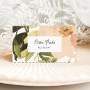 Search for peony business cards Peach