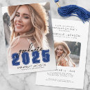 Search for contemporary graduation invitations Black and white