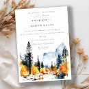 Search for yosemite invitations Simple minimal
