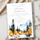 Search for yosemite invitations Simple minimal