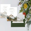 Search for scenic wedding invitations Watercolor