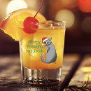 Search for funny holiday barware Cat