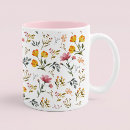 Search for boho pattern mugs Wildflowers