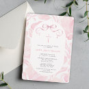 Search for ribbon christening invitations Floral