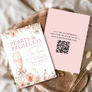 Search for pink pearl invitations Pearls and prosecco