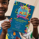 Search for kids art party invitations Artist