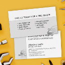 Search for classic car business cards Auto mechanic