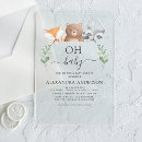 Search for greenery oh baby shower invitations Eucalyptus