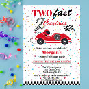 Search for sports car birthday invitations Growing up two fast