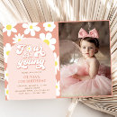 Search for boho 4th birthday invitations Daisy