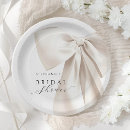 Search for bridal shower plates Coquette