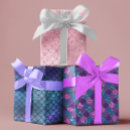 Search for purple glitter wrapping paper Mermaid
