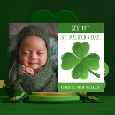 Search for 1st st patricks day cards Shamrock