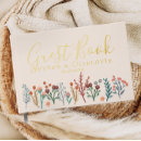 Search for wildflowers wedding guest books Calligraphy