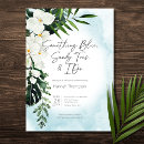 Search for caribbean invitations Watercolor