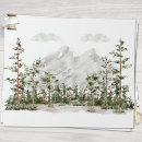 Search for mountain wrapping paper Pine tree