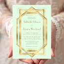 Search for mint invitations Elegant