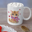 Search for kitty valentine mugs Kitten
