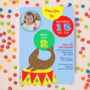 Search for sea lion invitations Circus