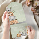 Search for birthday baby shower invitations Animals