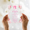 Search for hot pink quinceanera invitations Quince años