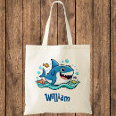 Search for blue shark bags Cartoon