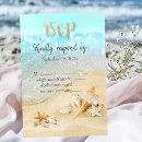 Search for beach with rsvp wedding invitations For her