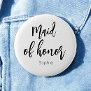 Search for of honor badges Bridal party