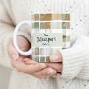 Search for family name mugs Rustic